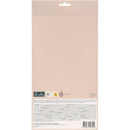 Paars Deurgordijn Gestreept 2m van Folat koop je bij Partywinkel