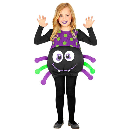 Paars Zwarte Kostuum Kind Spin van Widmann koop je bij Partywinkel