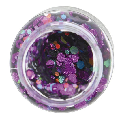 Paarse Glitter Gel 20g van Fiestas Guirca koop je bij Partywinkel