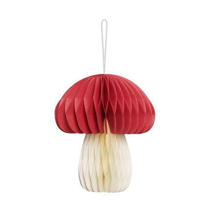 Paddestoel Honeycomb 12,5cm van Partydeco koop je bij Partywinkel