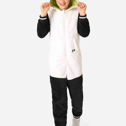 Panda Onesie Zwart Wit Kind van OppoSuits koop je bij Partywinkel