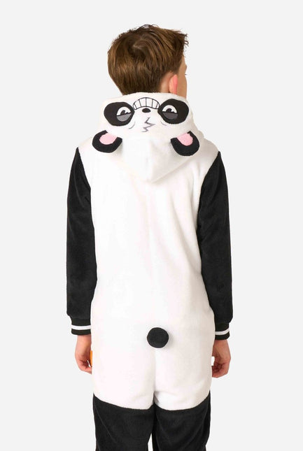 Panda Onesie Zwart Wit Kind van OppoSuits koop je bij Partywinkel