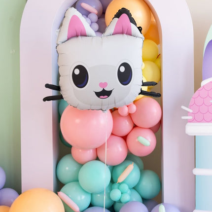 Pandy Paws folie ballon, 65x57 cm van Partydeco koop je bij Partywinkel
