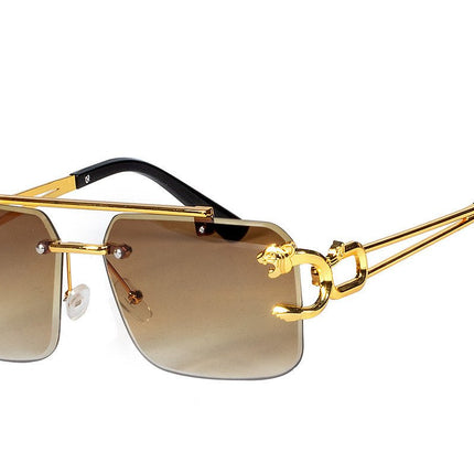 Panter Bril Goud van Wilbers & Wilbers koop je bij Partywinkel