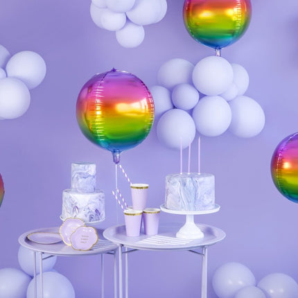 Papieren Rietjes Lila 19,5cm 10st van Partydeco koop je bij Partywinkel