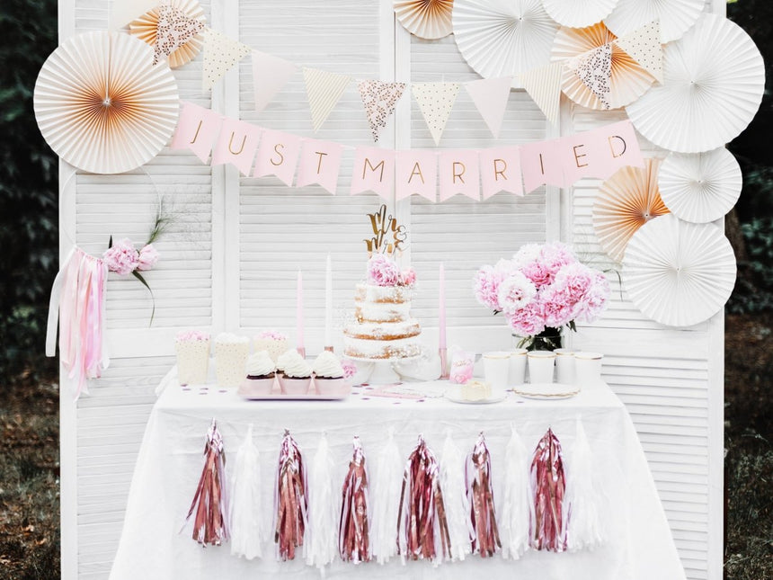 Papieren Waaiers Gebroken Wit Set 23 - 40cm 3 delig van Partydeco koop je bij Partywinkel