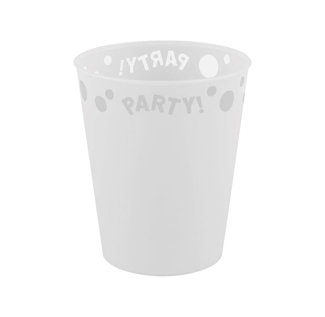 Party Beker Wit 250ml van Procos koop je bij Partywinkel