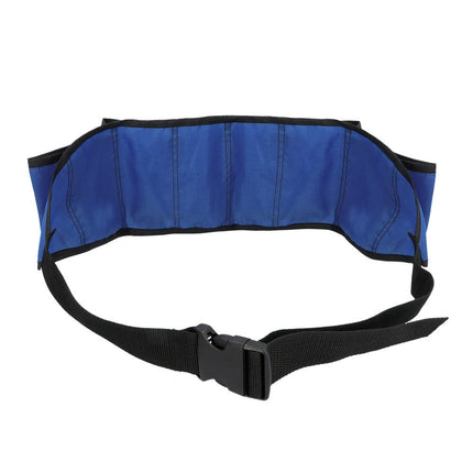 Blauw Zwarte Drinkgordel Voor 6 Blikjes van Boland koop je bij Partywinkel