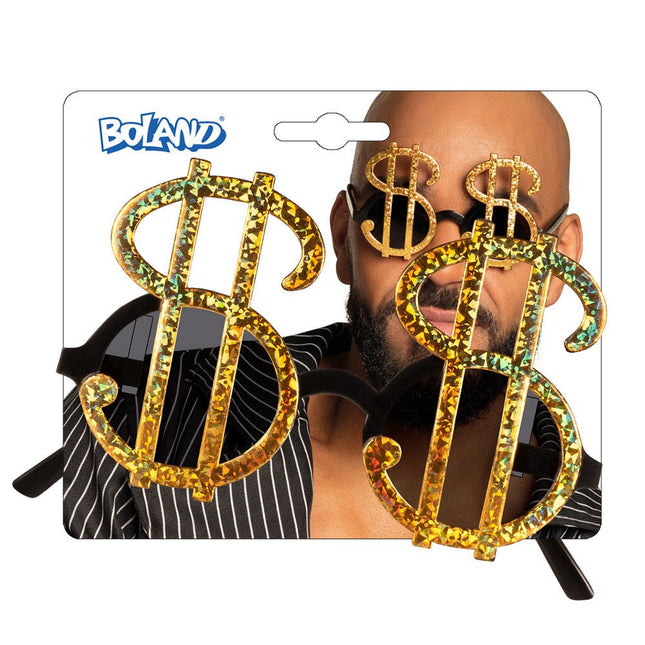 Partybril Dollar van Boland koop je bij Partywinkel