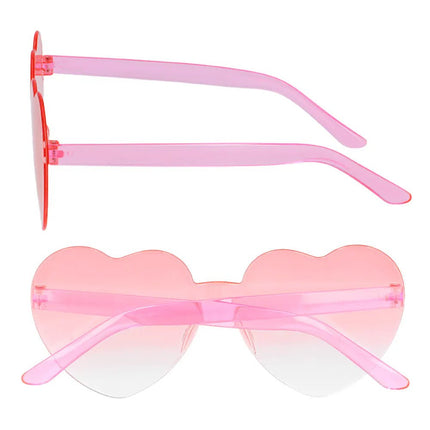 Partybril Festival hearts rood van Boland koop je bij Partywinkel