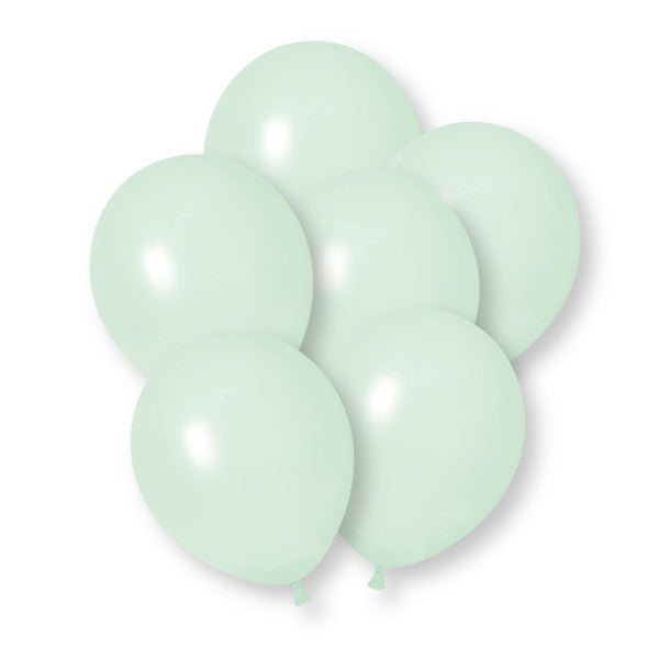 Pastelgroene Ballonnen 30cm 50st van Unique koop je bij Partywinkel