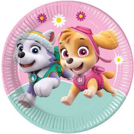 Paw Patrol Borden Gekleurd 23cm 8st van Procos koop je bij Partywinkel