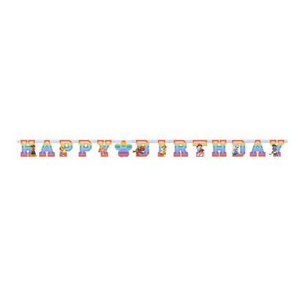 Paw Patrol Letterslinger Happy Birthday 1,8m van Riethmueller koop je bij Partywinkel