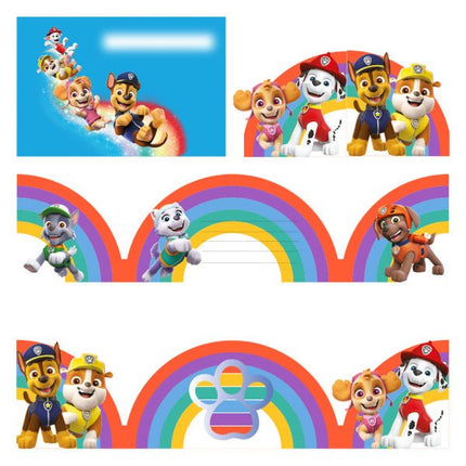 Paw Patrol Uitnodigingen 8st van Riethmueller koop je bij Partywinkel