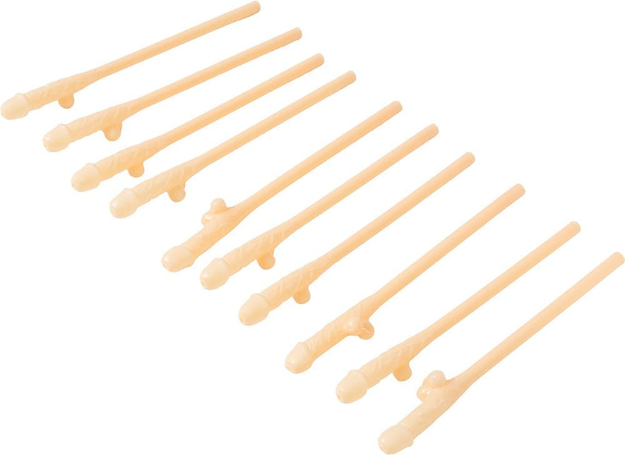 Penis Rietjes Nude 19,5cm 10st van Fiestas Guirca koop je bij Partywinkel