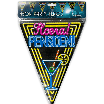 Pensioen Slingers Neon 10m van Paper Dreams koop je bij Partywinkel