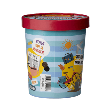 Pensioen Snoepbakje 12cm van Paper Dreams koop je bij Partywinkel