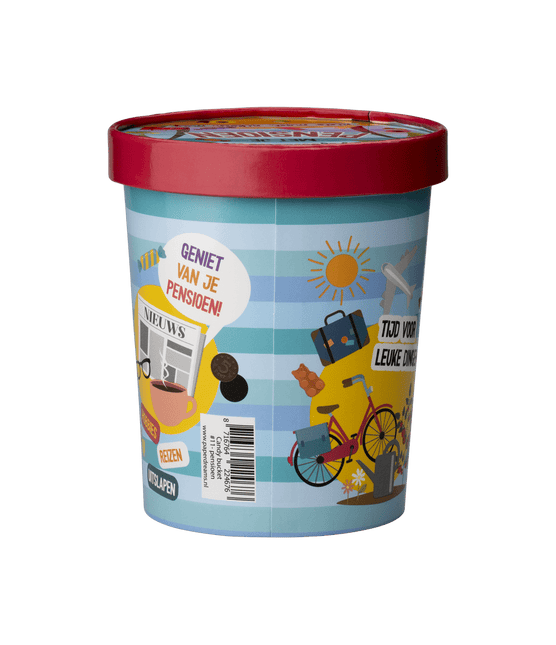 Pensioen Snoepbakje 12cm van Paper Dreams koop je bij Partywinkel