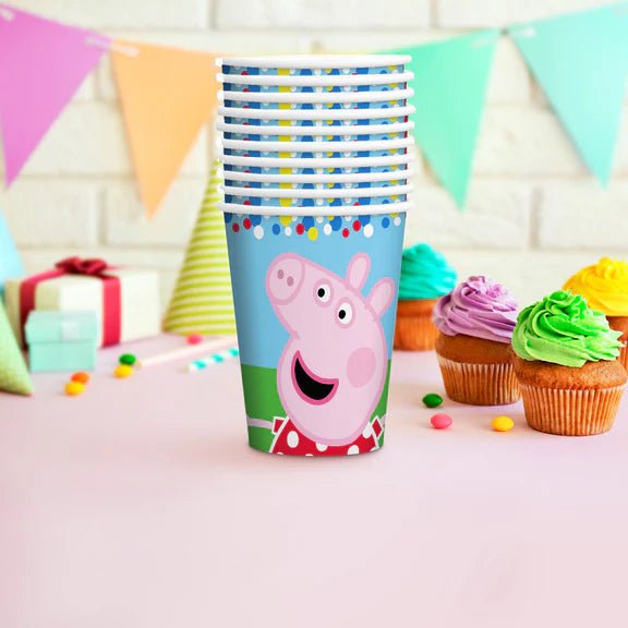 Peppa Pig Bekers 250ml 8st van VDV Benefit koop je bij Partywinkel