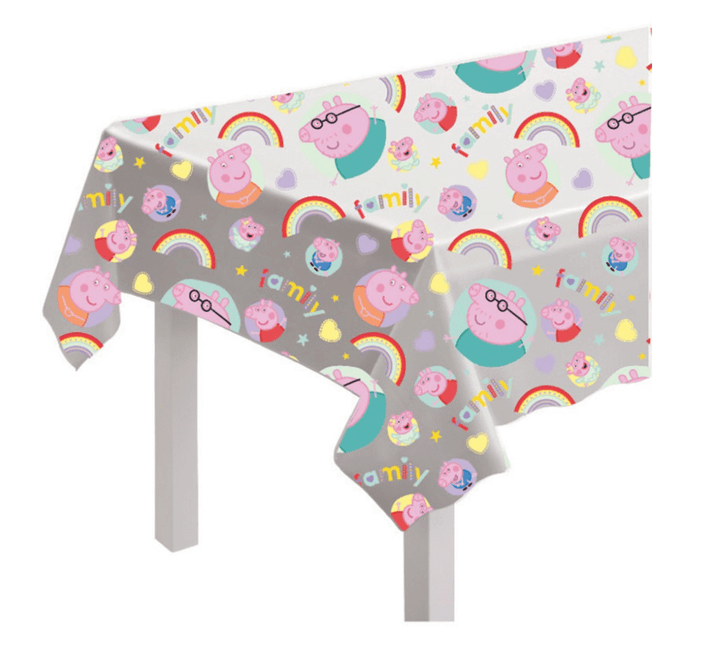 PEPPA PIG PPR TBLCVR 54X84" van Unique koop je bij Partywinkel