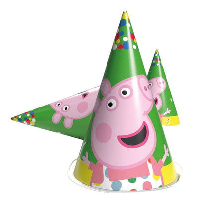 Peppa Pig Feesthoedjes 10st