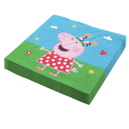 Peppa Pig Servetten 33cm 20st