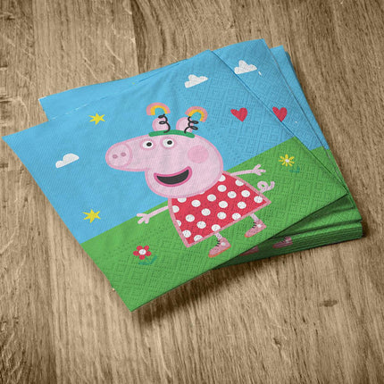 Peppa Pig Servetten 33cm 20st