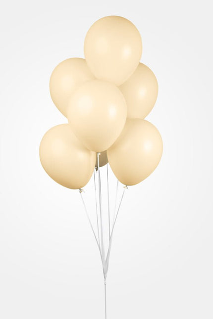 Perzikkleur Ballonnen Pastel Macaron 30cm 50st van WeFiesta koop je bij Partywinkel