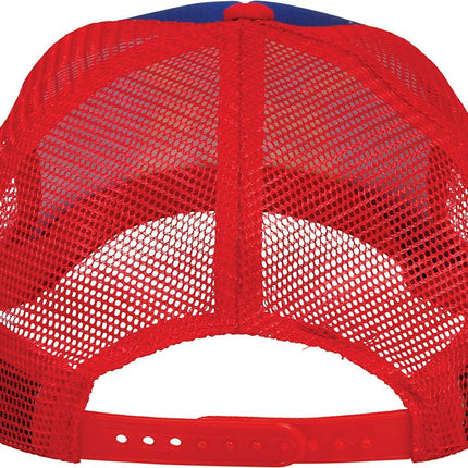 Pet Beer man Blauw Rood van Fiestas Guirca koop je bij Partywinkel