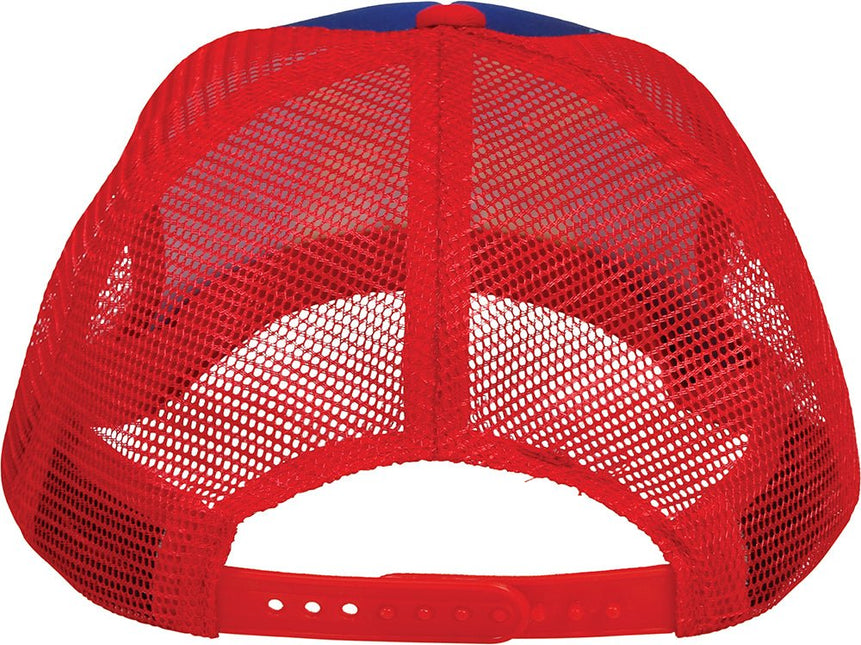 Pet Beer man Blauw Rood van Fiestas Guirca koop je bij Partywinkel