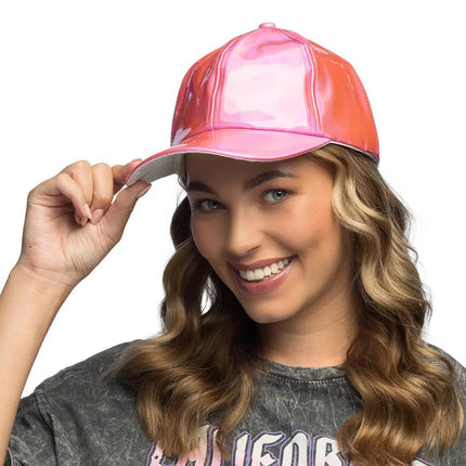 Pet Holo roze (verstelbaar) van Boland koop je bij Partywinkel