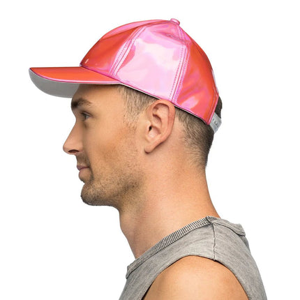 Pet Holo roze (verstelbaar) van Boland koop je bij Partywinkel