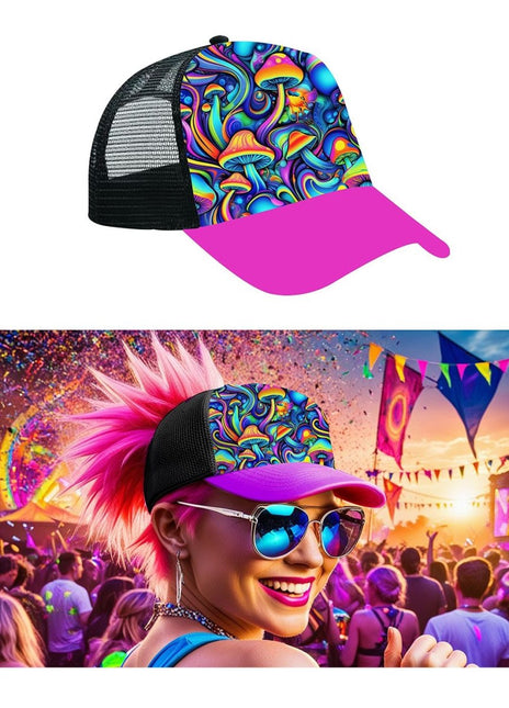 Pet Paddestoelen Festival van Fiestas Guirca koop je bij Partywinkel