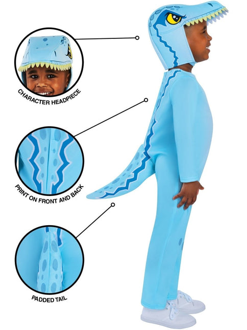 Peuter Velociraptor van Rubies koop je bij Partywinkel