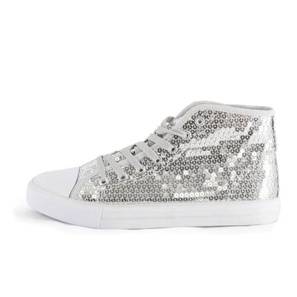 Zilveren Schoenen Glitters