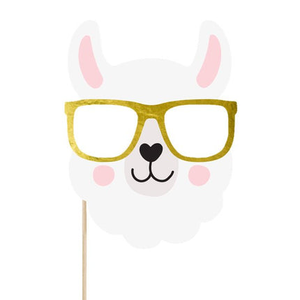 Photbooth Lama 5st van Partydeco koop je bij Partywinkel