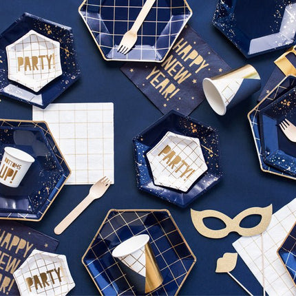 Photobooth Let'S Celebrate Goud 8st van Partydeco koop je bij Partywinkel