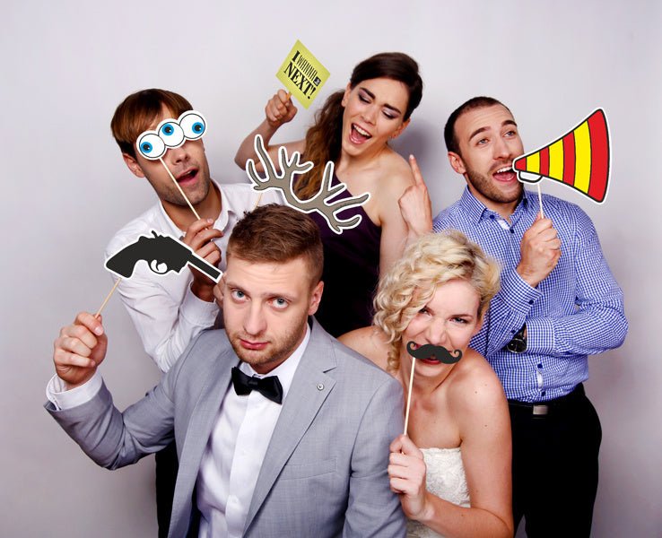Photobooth Snorren 6st van Partydeco koop je bij Partywinkel