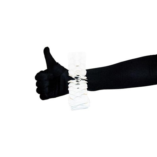 Pietenmanchet Page Wit van Haza Witbaard koop je bij Partywinkel