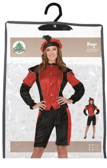 Pietenpak Rood Dames van Fiestas Guirca koop je bij Partywinkel