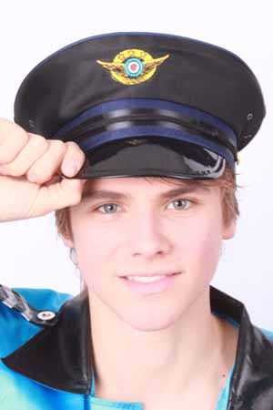 Piloot Pet Zwart Blauw van PartyXplosion koop je bij Partywinkel