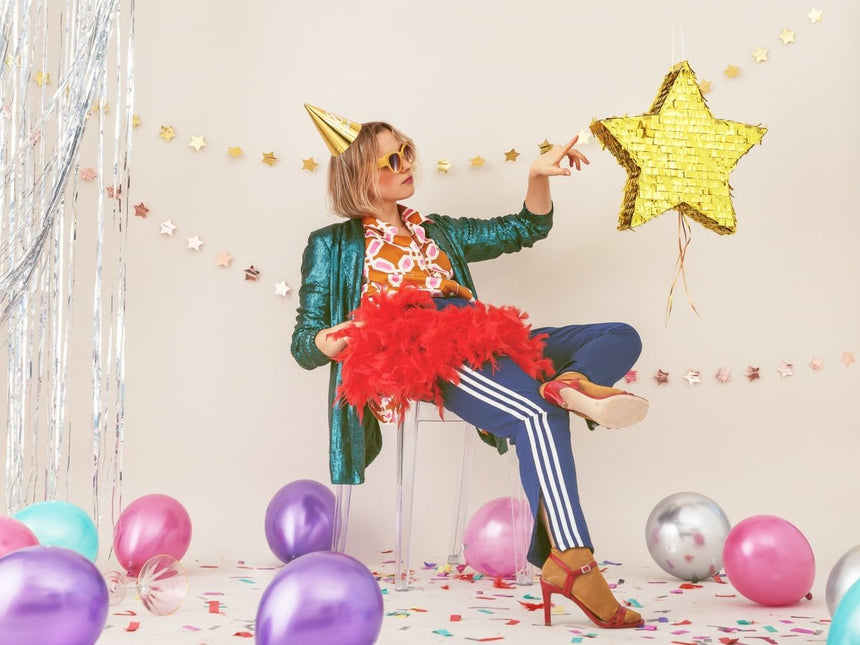 Pinata Ster 45cm van Partydeco koop je bij Partywinkel