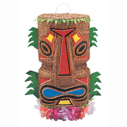 Pinata Tiki 45cm van Unique koop je bij Partywinkel