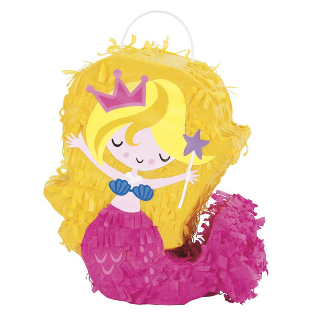 Pinata Zeemeermin 20cm van Unique koop je bij Partywinkel
