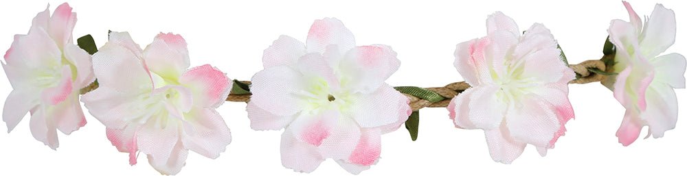 Pink flower crown van Fiestas Guirca koop je bij Partywinkel