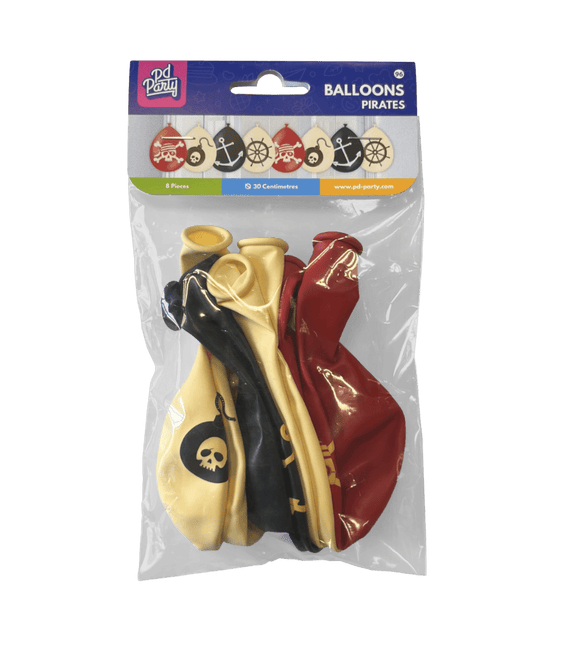 Piraat Ballonnen 30cm van Paper Dreams koop je bij Partywinkel
