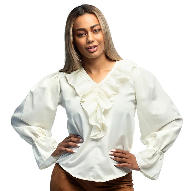 Piraat Blouse Dames van Boland koop je bij Partywinkel