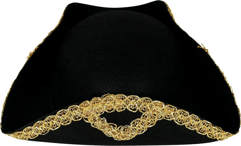 Piraathoed Zwart Goud Kind van Fiestas Guirca koop je bij Partywinkel