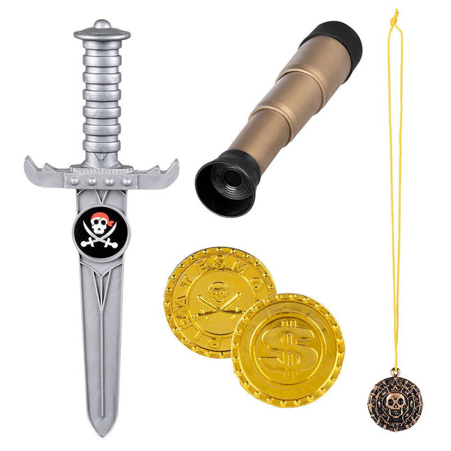 Piraten Kostuum Set 5 delig van Boland koop je bij Partywinkel
