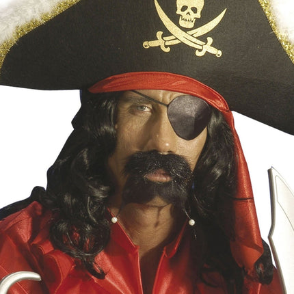 Piraten Ooglapje Satijn van Widmann koop je bij Partywinkel